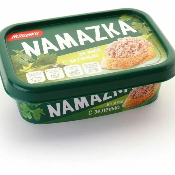 Намазка с ЗЕЛЕНЬЮ