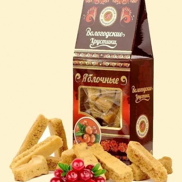 Хрустики с КЛЮКВОЙ