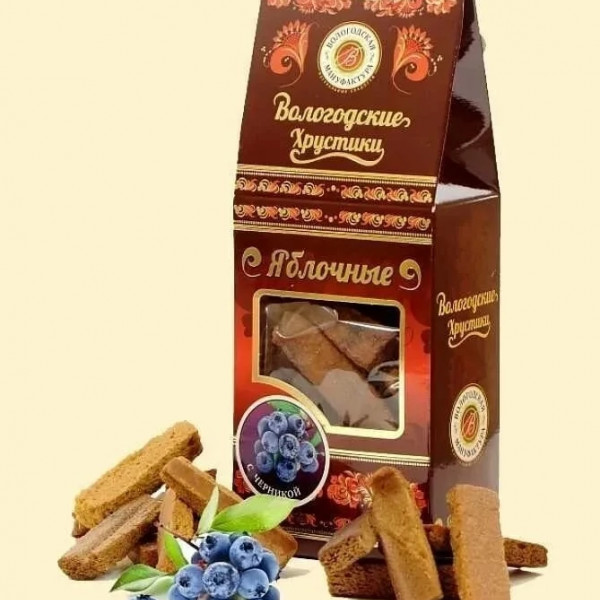 Хрустики с ЧЕРНИКОЙ